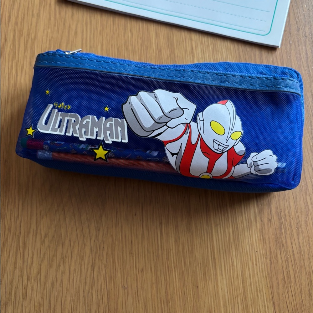 Blue Pencil Case
